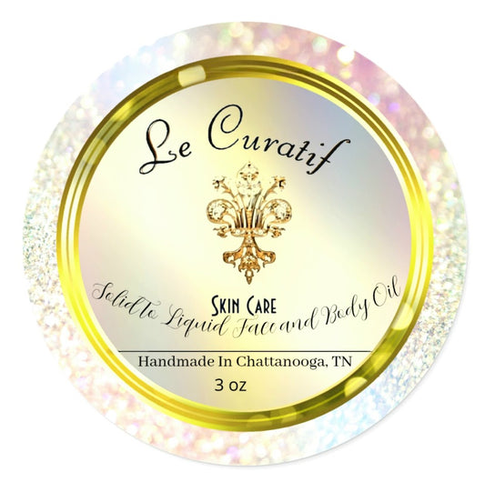 Le Curatif Solid to Liquid Face and Body Oil
